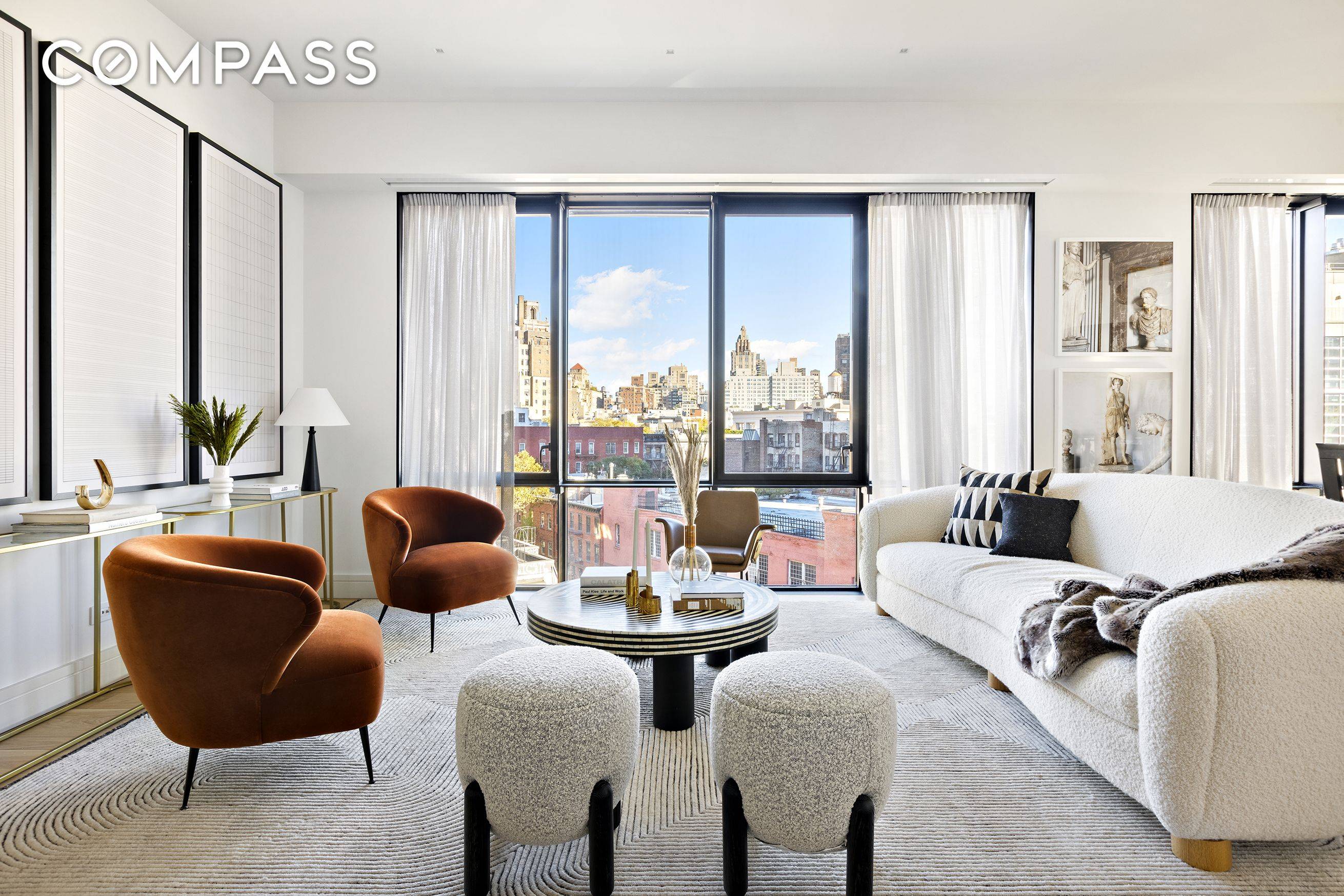 An ultra luxurious duplex penthouse awaits the discerning buyer, resting atop the boutique condominium 175 West 10th Street in the heart of the West Village.