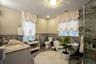 Full bathroom featuring vanity, a healthy amount of sunlight, tile walls, and toilet