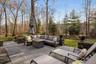 View of patio / terrace featuring an outdoor living space with a fire pit
