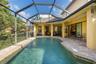 Refreshing saltwater pool