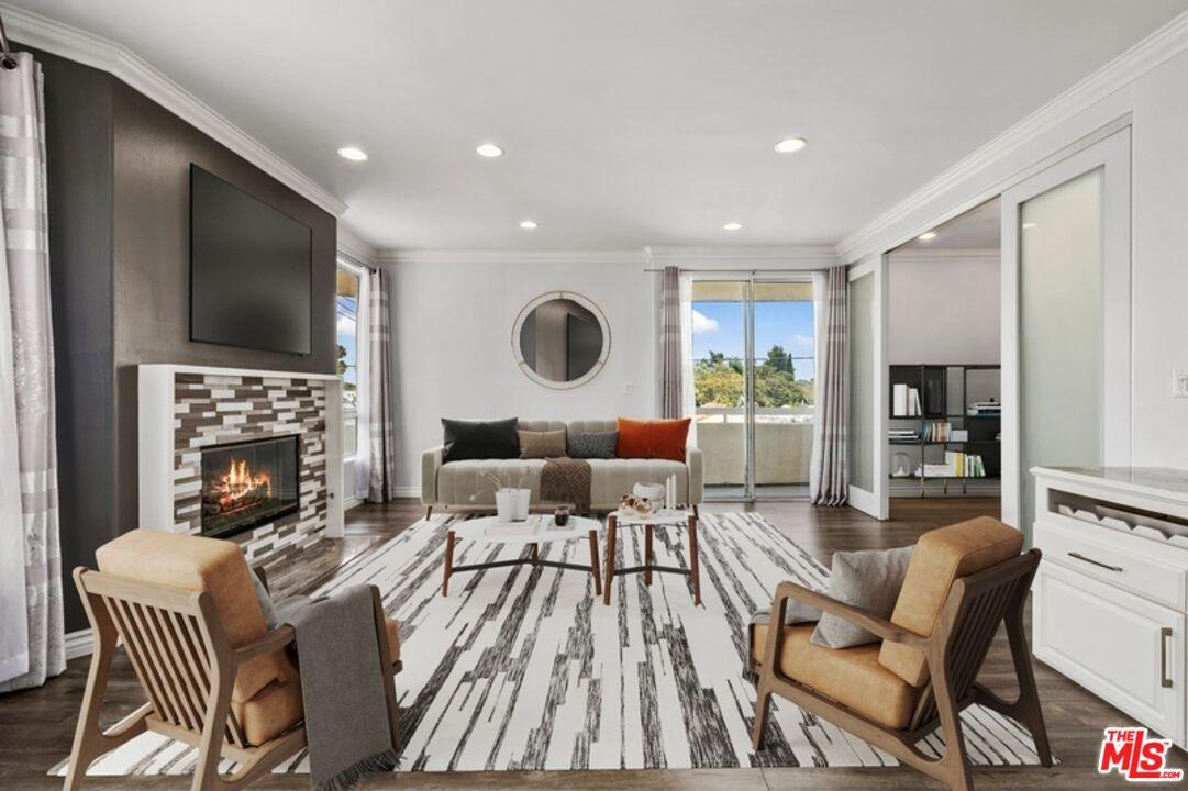 Living Room Virtually Staged
