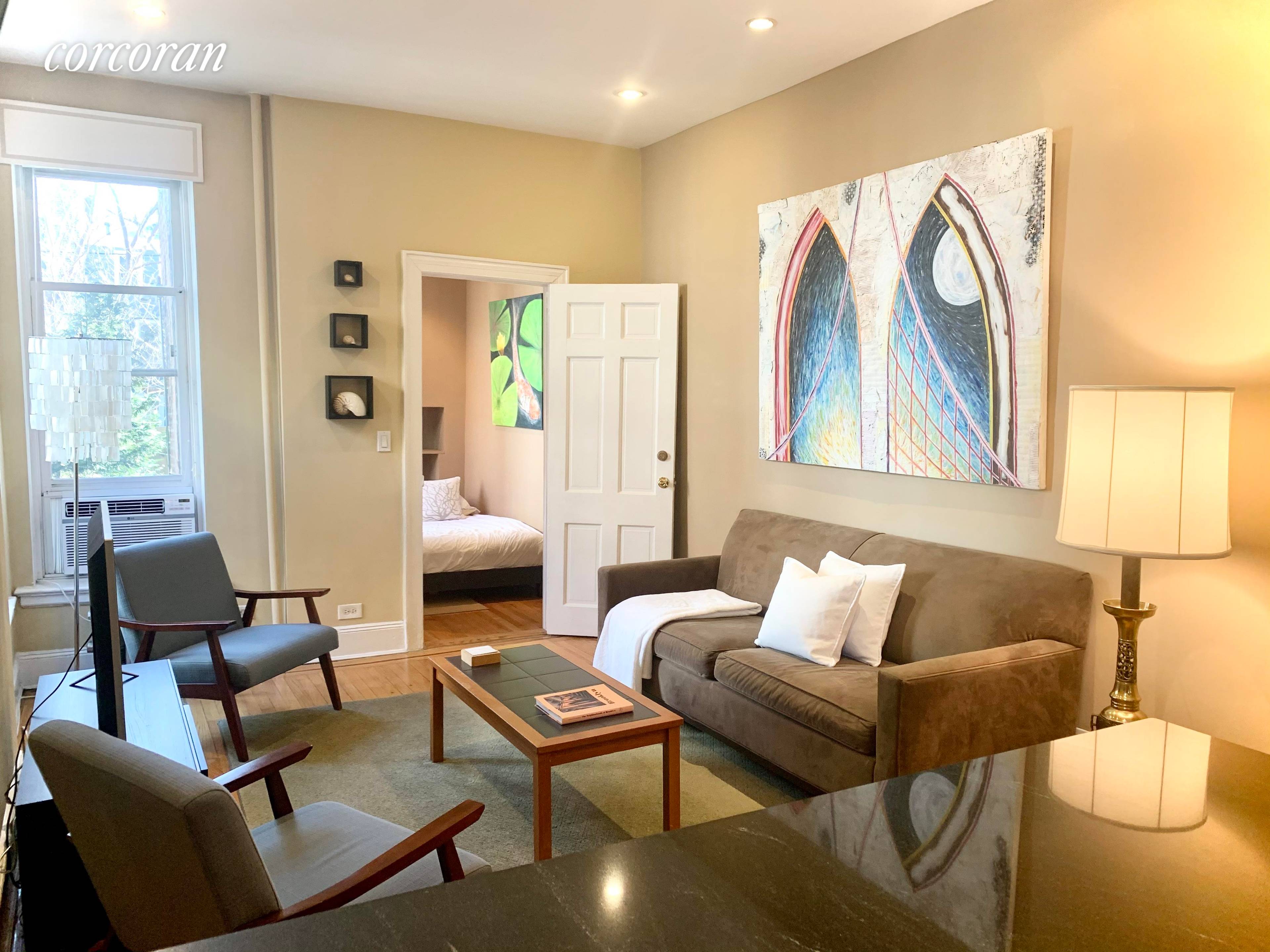 This modern and elegant 2 Bedroom luxury FURNISHED apartment is in the heart of Brooklyn Heights' historic neighborhood.