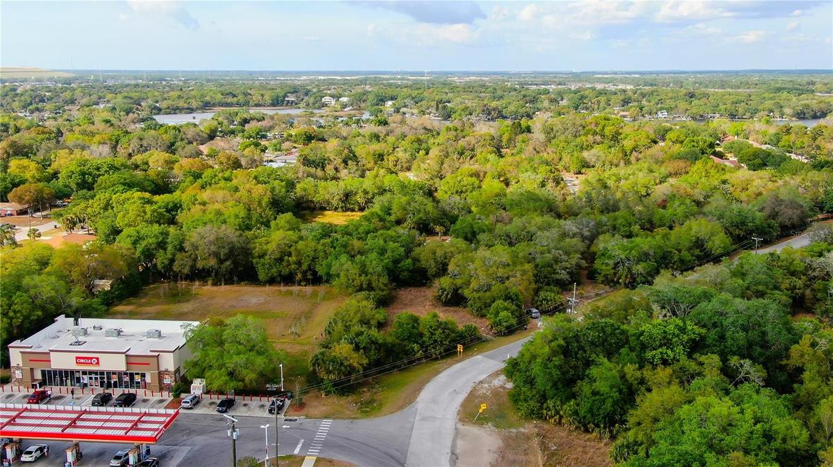 Aerial View Looking North