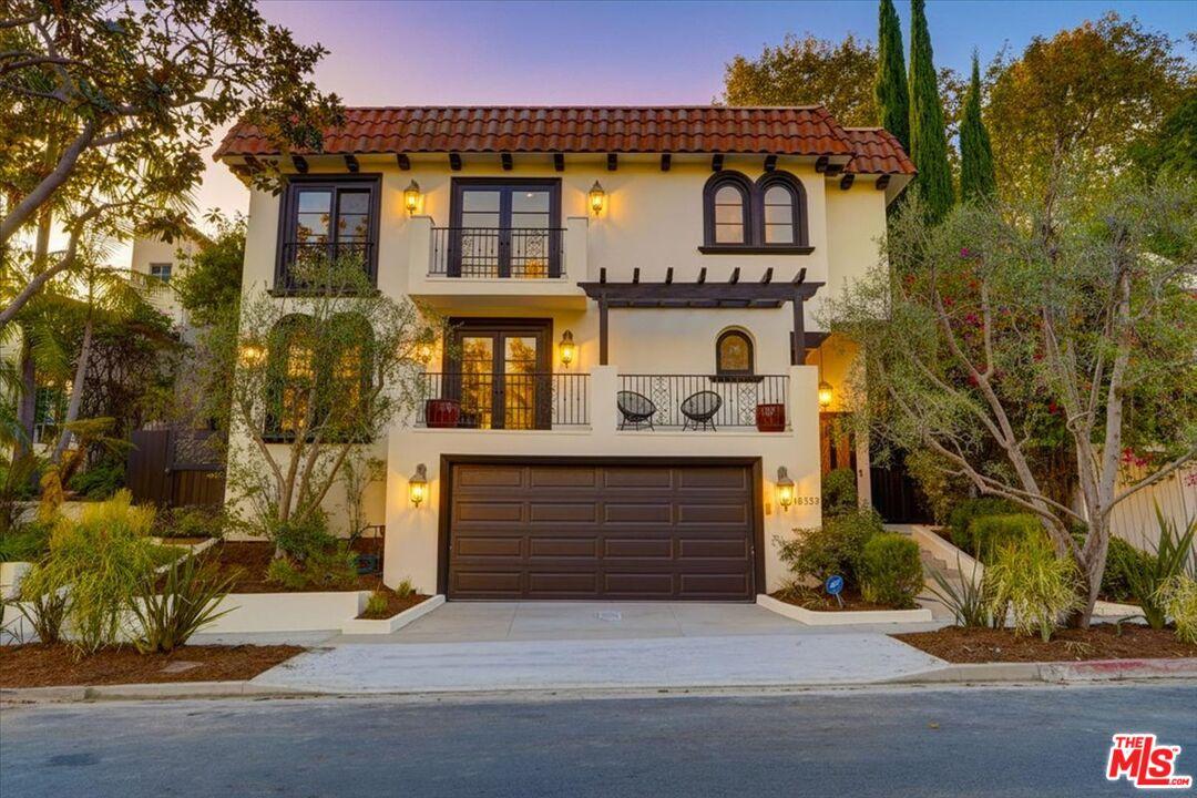 Twilight Front Home