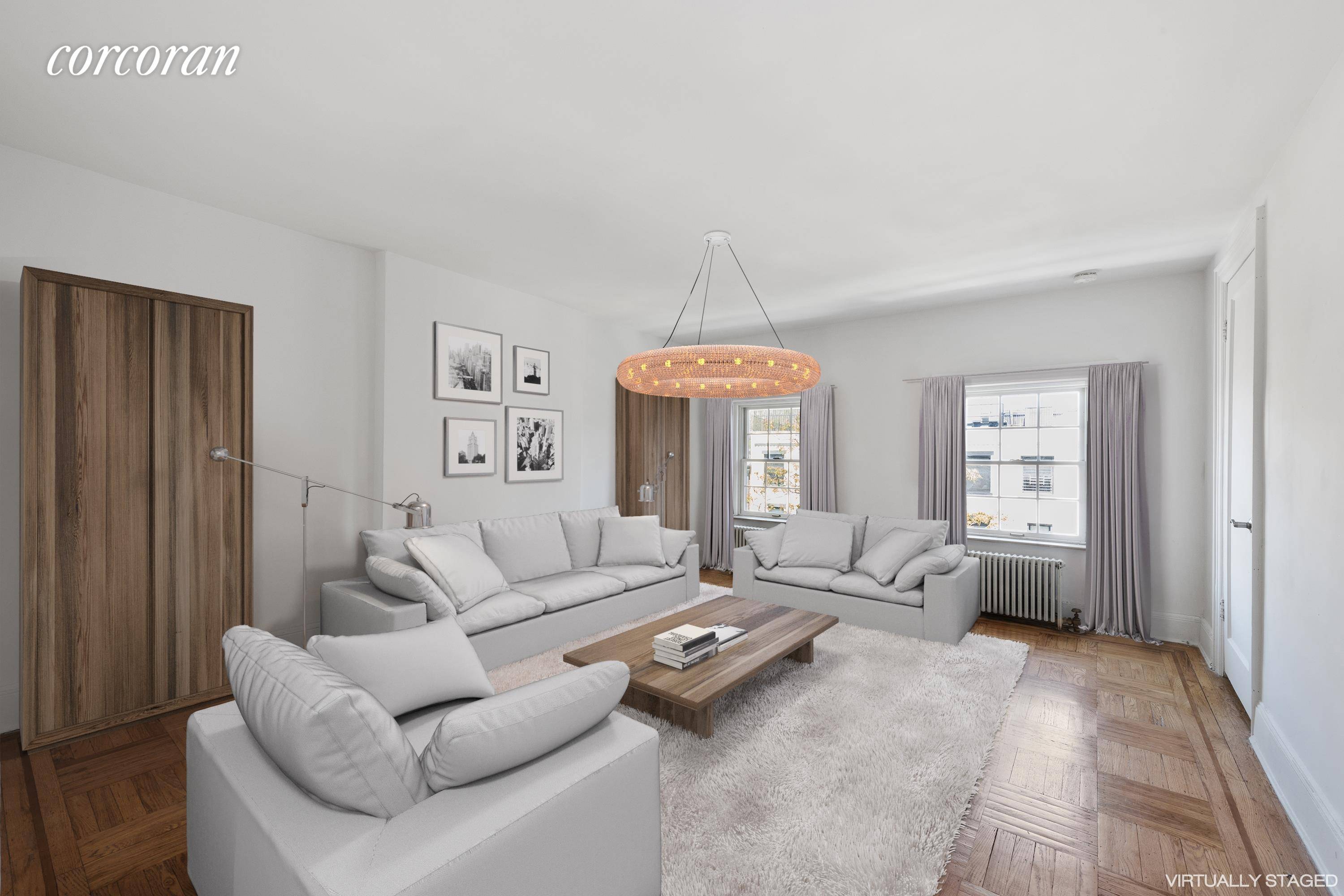 Welcome to 55 Montgomery Place, a 10 unit 4 story classic prewar brownstone co op located in the heart of North Park Slope.