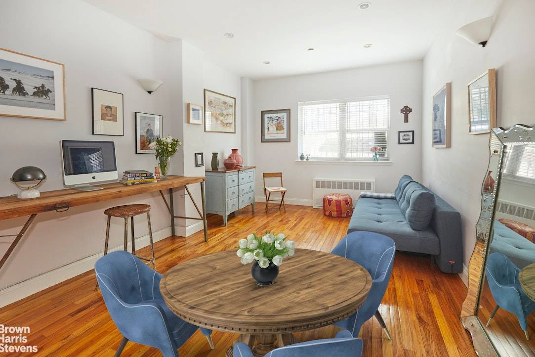 Welcome to this incredibly beautiful two bedroom one bath home located on the cusp of vibrant Clinton Hill and Bedford Stuyvesant.