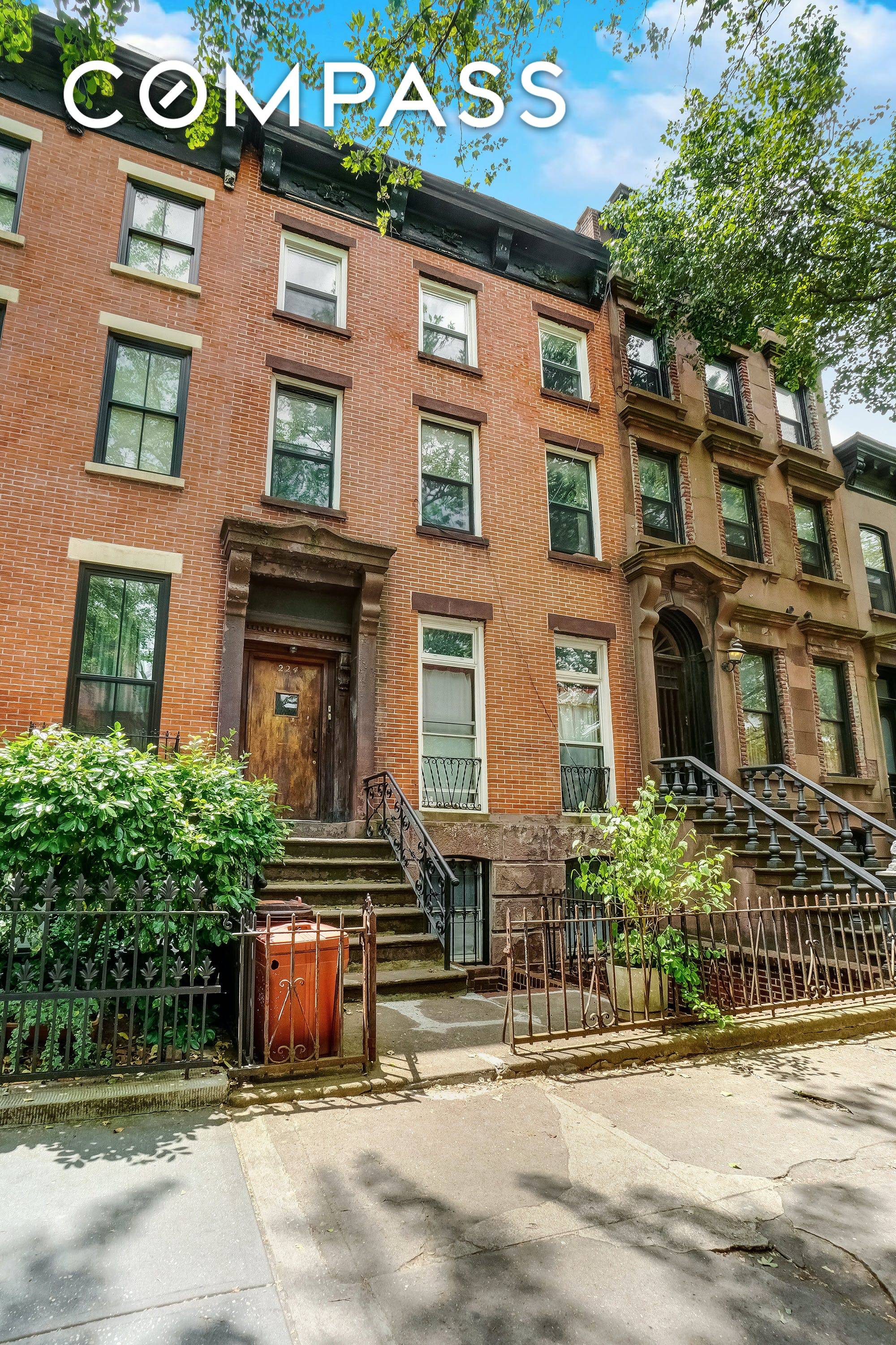 Welcome to 224 Bergen Street, this four story brick townhouse is superbly located on Bergen Street between Nevins and Bond in the heart of the Boerum Hill historic district.