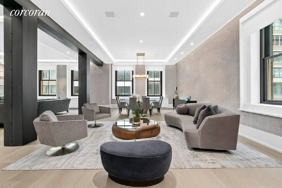 The Ultimate Duplex at 443 Greenwich Street, Tribeca's most sought after building.