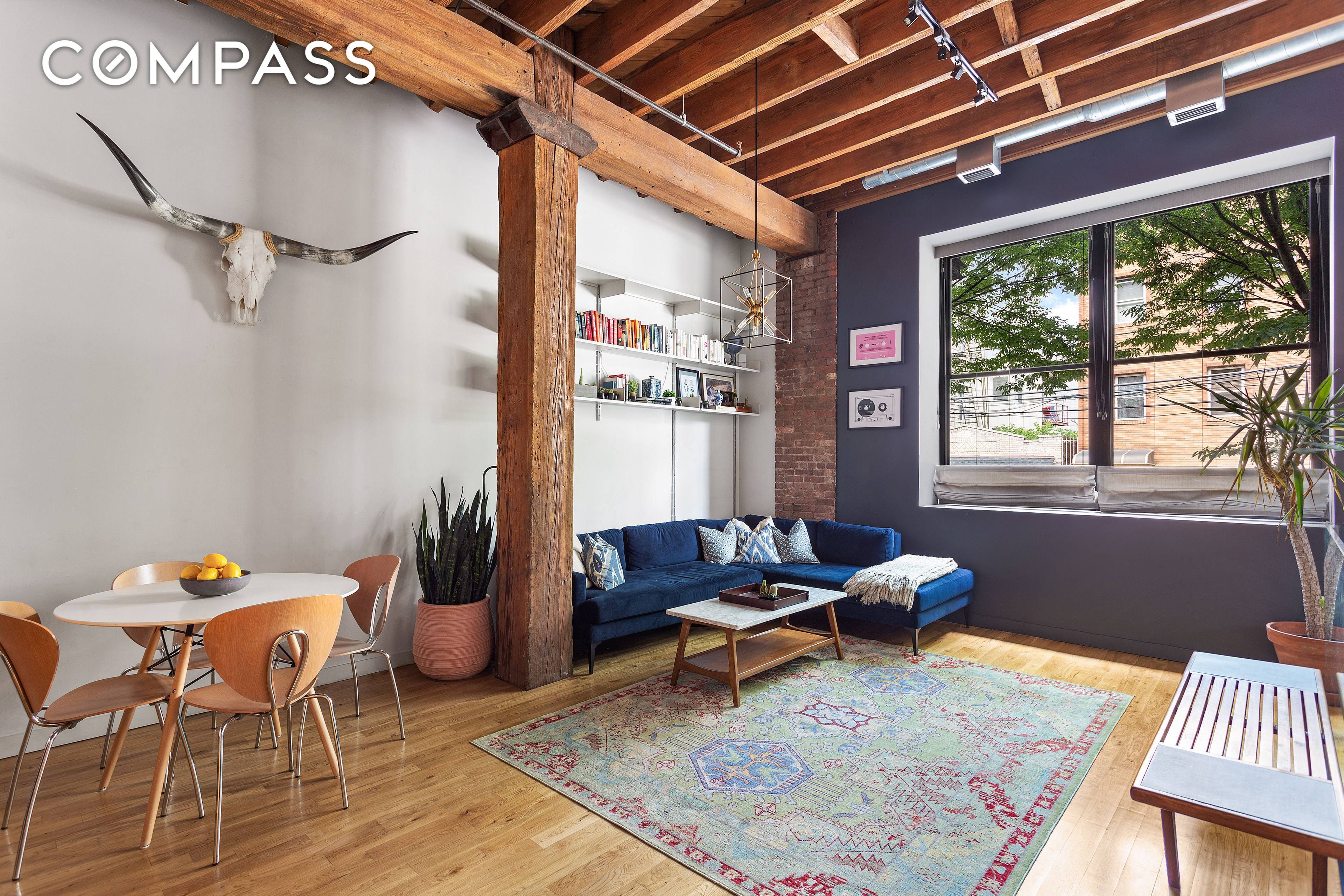 Williamsburg converted factory loft living exemplified !