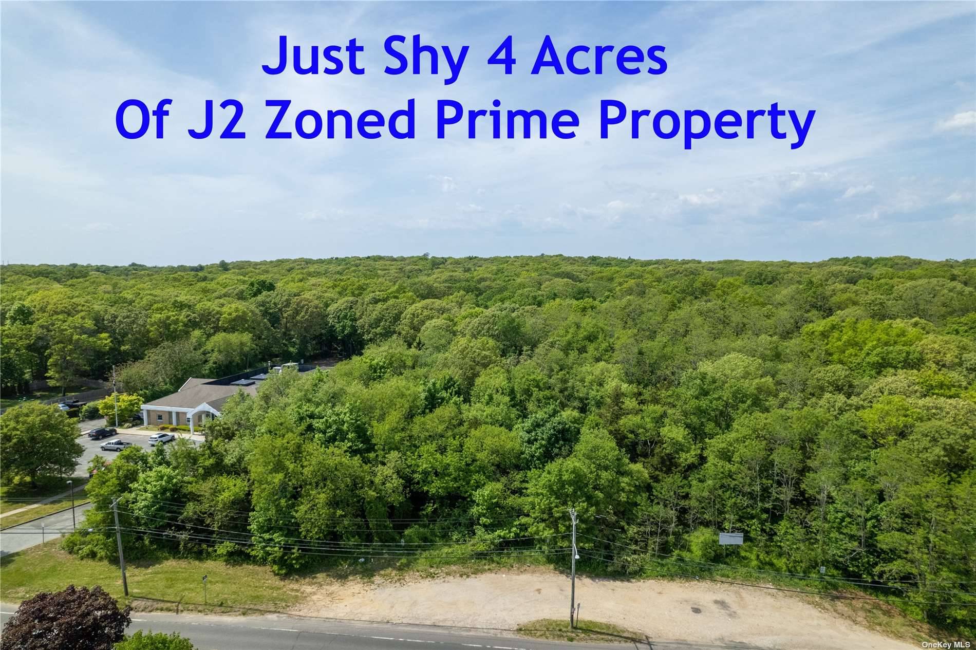 Amazing opportunity to own just shy of 4 Acres of J2 Zoned property.