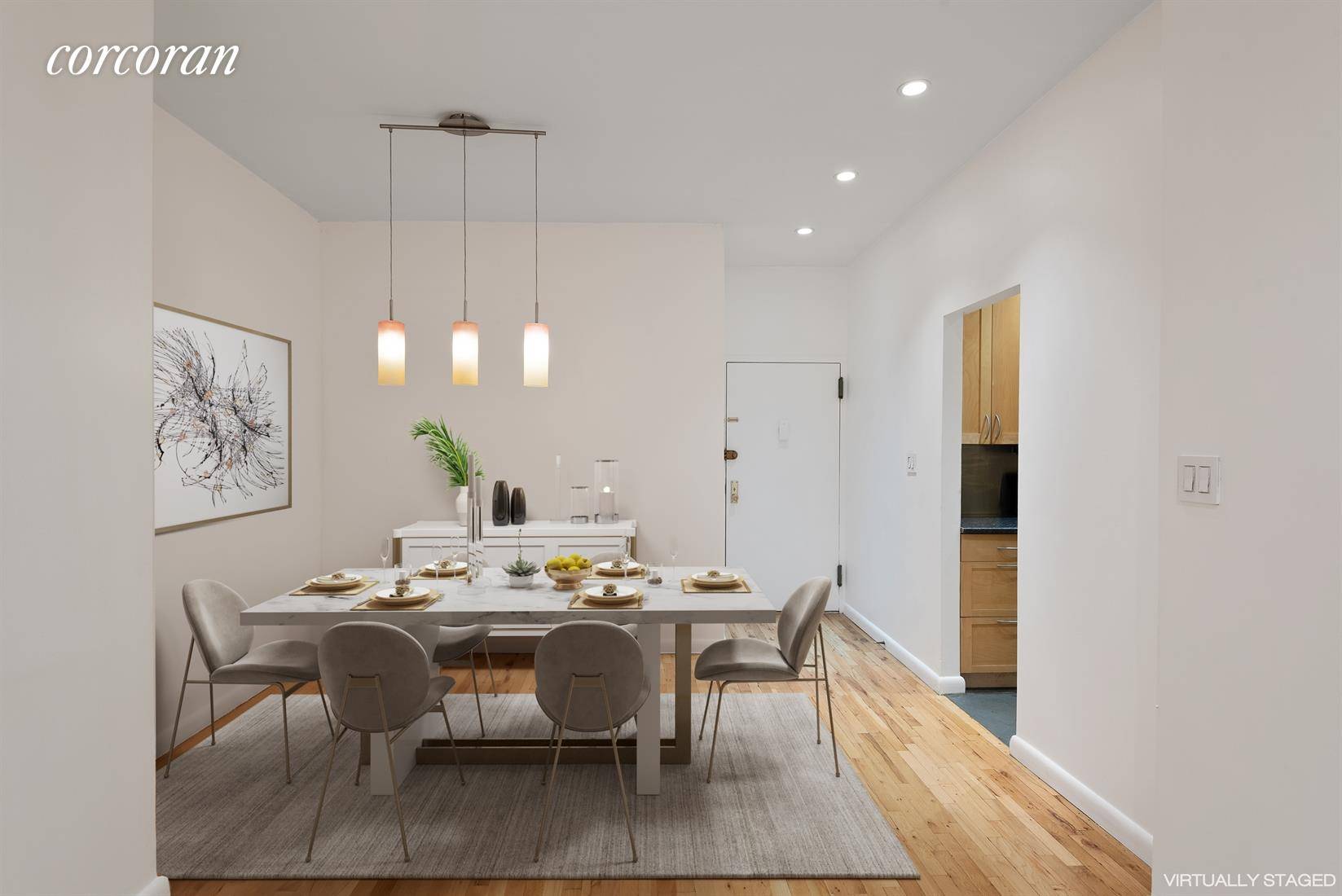 Apartment 6A is an amazing oversized one bedroom loft with private outdoor space located at 159 Madison Avenue, a favored Murray Hill prewar coop.