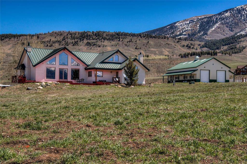 Located on 40 sprawling acres w aspen trees a seasonal creek, this 3 BD 4th non conforming BD loft, 3 BA home is sunny warm w southern exposure ABSOLUTELY AMAZING ...