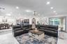 Ample lighting and an abundance of natural light.
