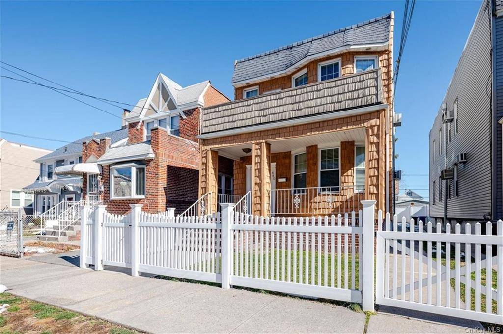 Welcome to 840 Edison ! This delightful two family house boasts original finishes, parquet floors, and high ceilings throughout.