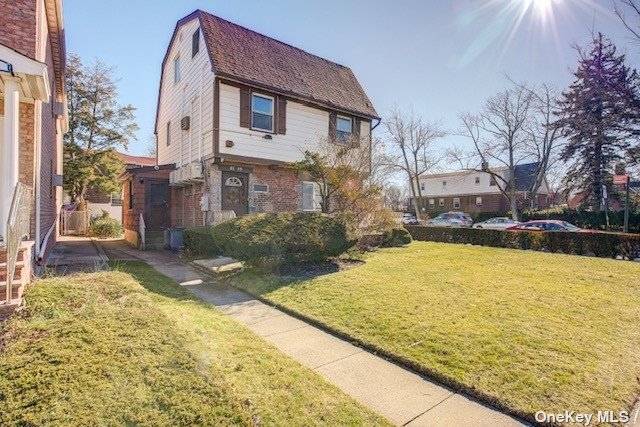 Rare Unique Developer's Dream Corner House with Potential of Commercial Build out Located in Heart of Fresh Meadows offers Six Bedrooms, One Full Bath and Two Half Baths, Living Room, ...
