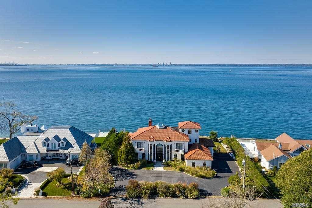 Glen Cove. An Elegant And Exceptional Lifestyle Awaits At This Dazzling Mediterranean Waterfront Gem, Absolutely Loaded With Some Of The Finest amp ; Most Unique Features amp ; Amenities Procurable.