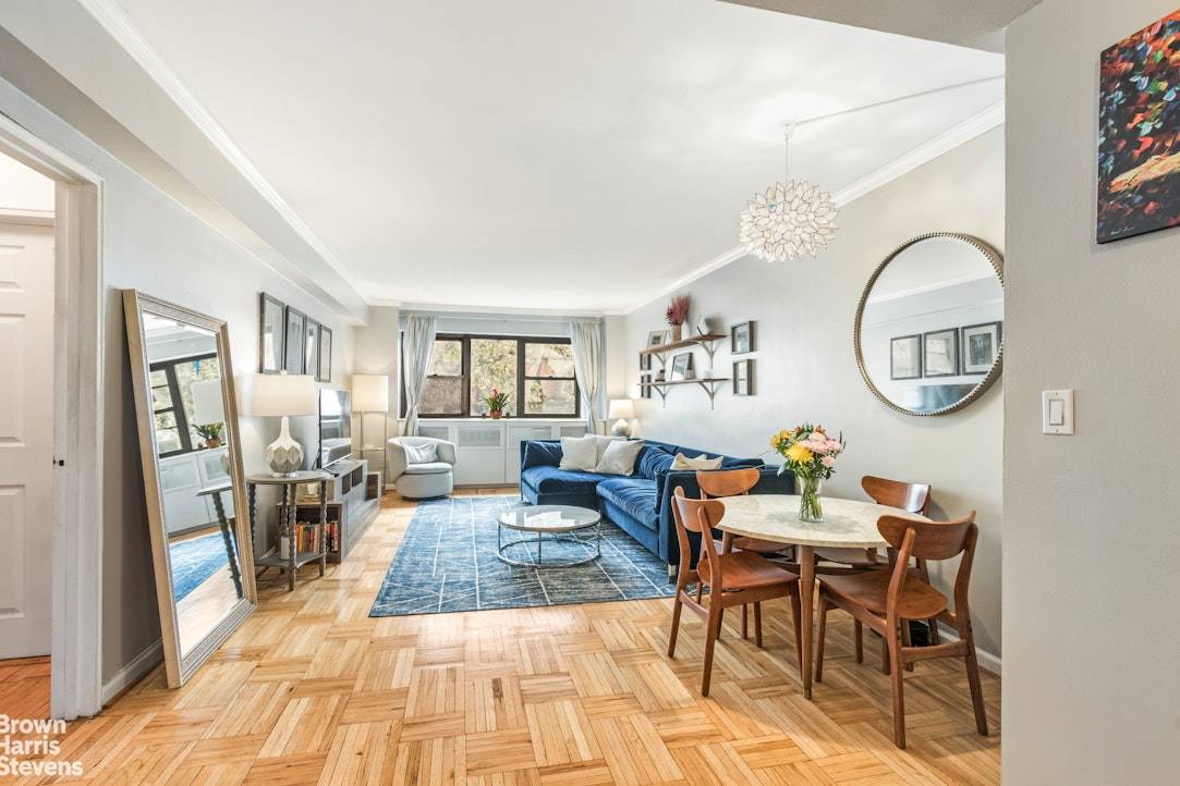 Bright and pristine one bedroom apartment in great full service co op in prime Upper East Side location.