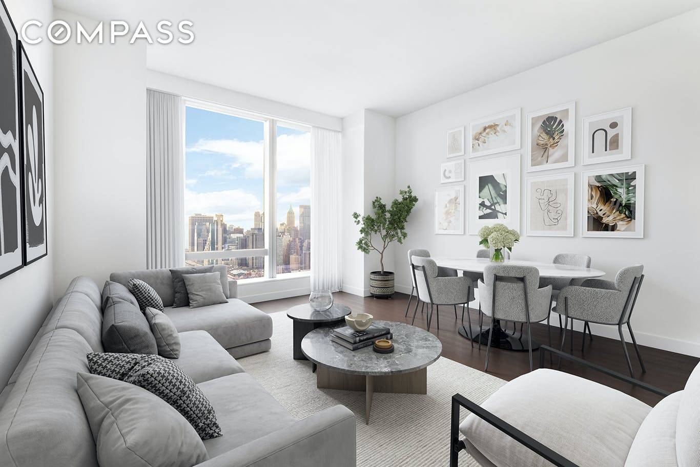 Unparalleled, iconic New York City and Brooklyn views and unrivaled luxury await you at this meticulously designed, two bedroom, two bathroom home in the sky.