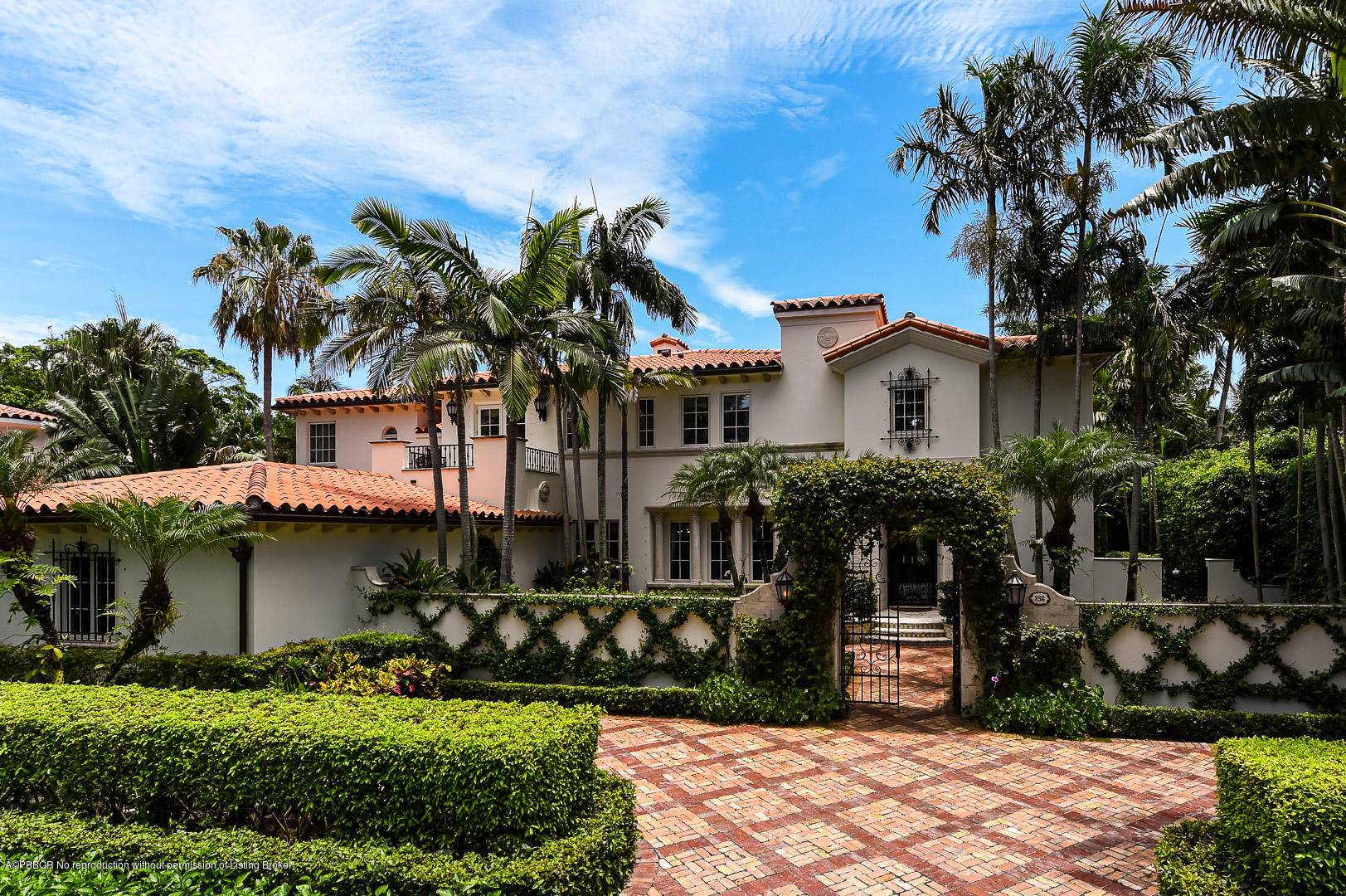 Elegant Mediterranean residence located in the exclusive Phipps Estate.