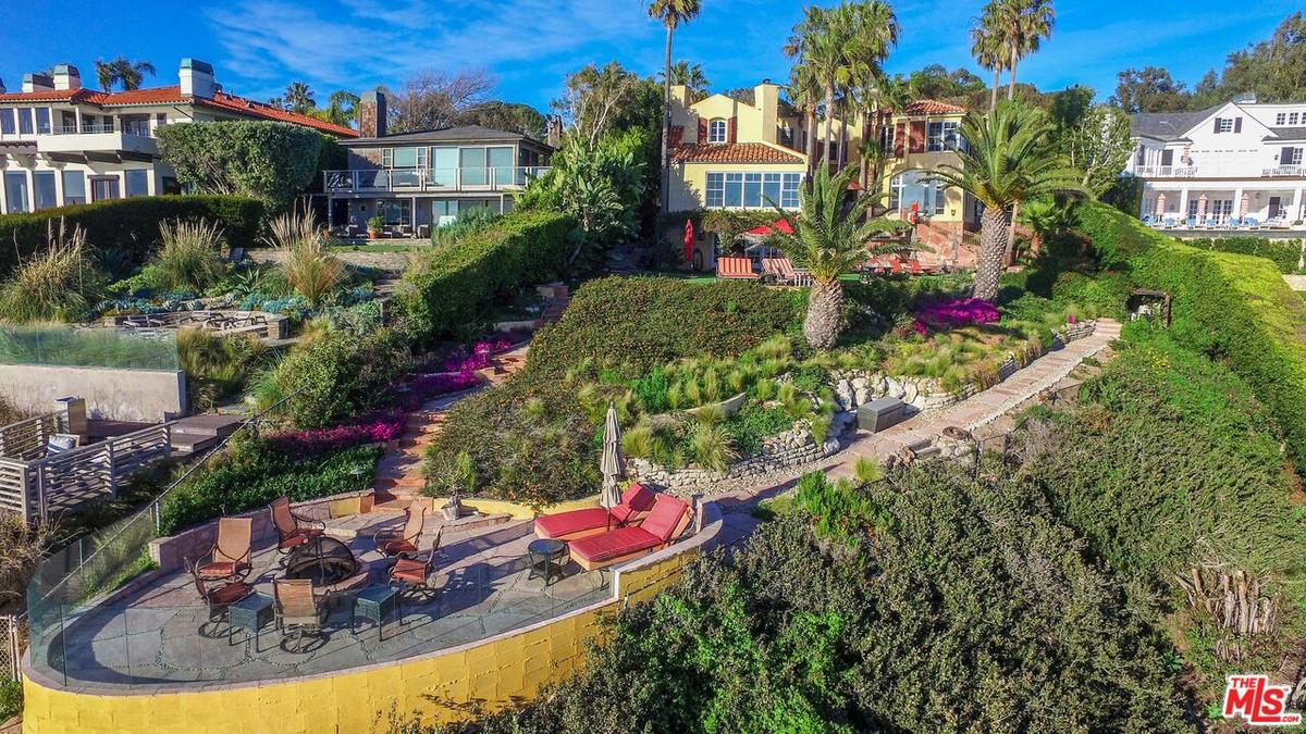 Drone view looking East