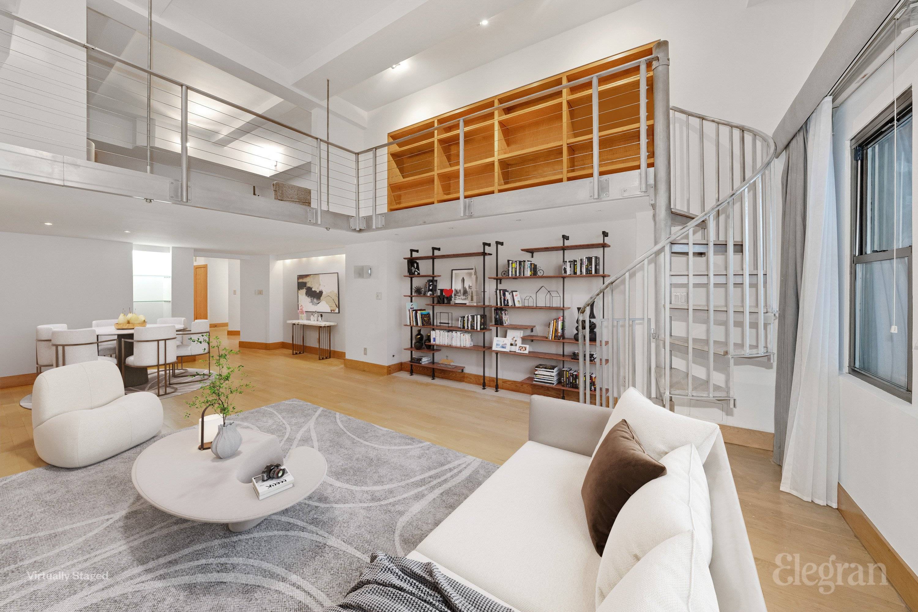 Discover the epitome of loft living in this meticulously maintained residence nestled in a prime midtown location.