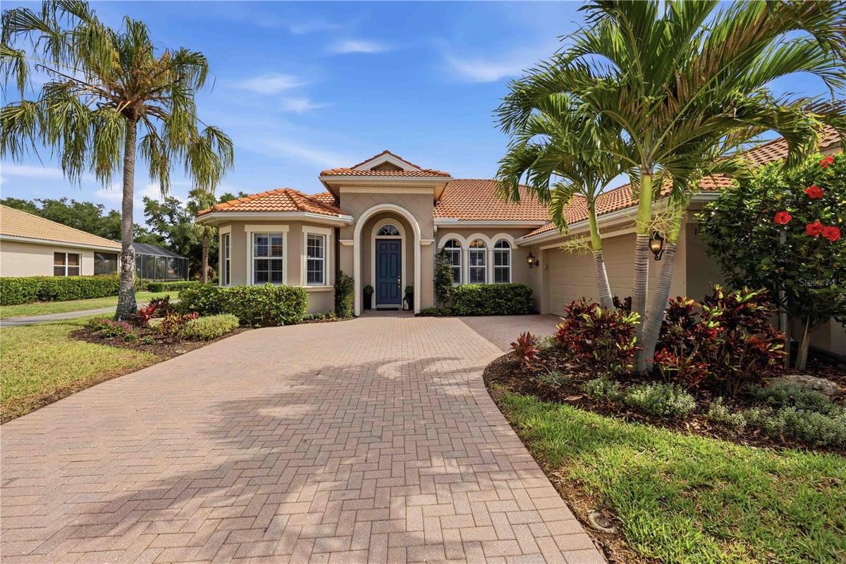 Paver driveway and walk
