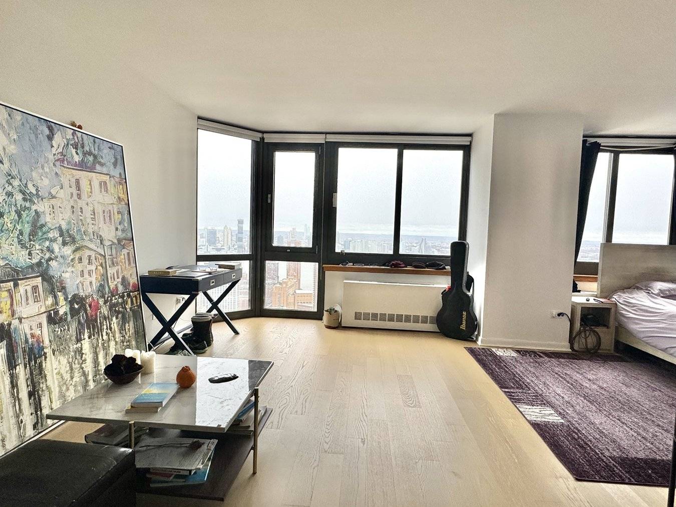 Big Alcove Studio, 1 Bath featuring floor to ceiling windows, a windowed dining area, and South western exposure with amazing water and city views plus beautiful sunsets everyday.