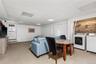 Rec room, laundry, door out