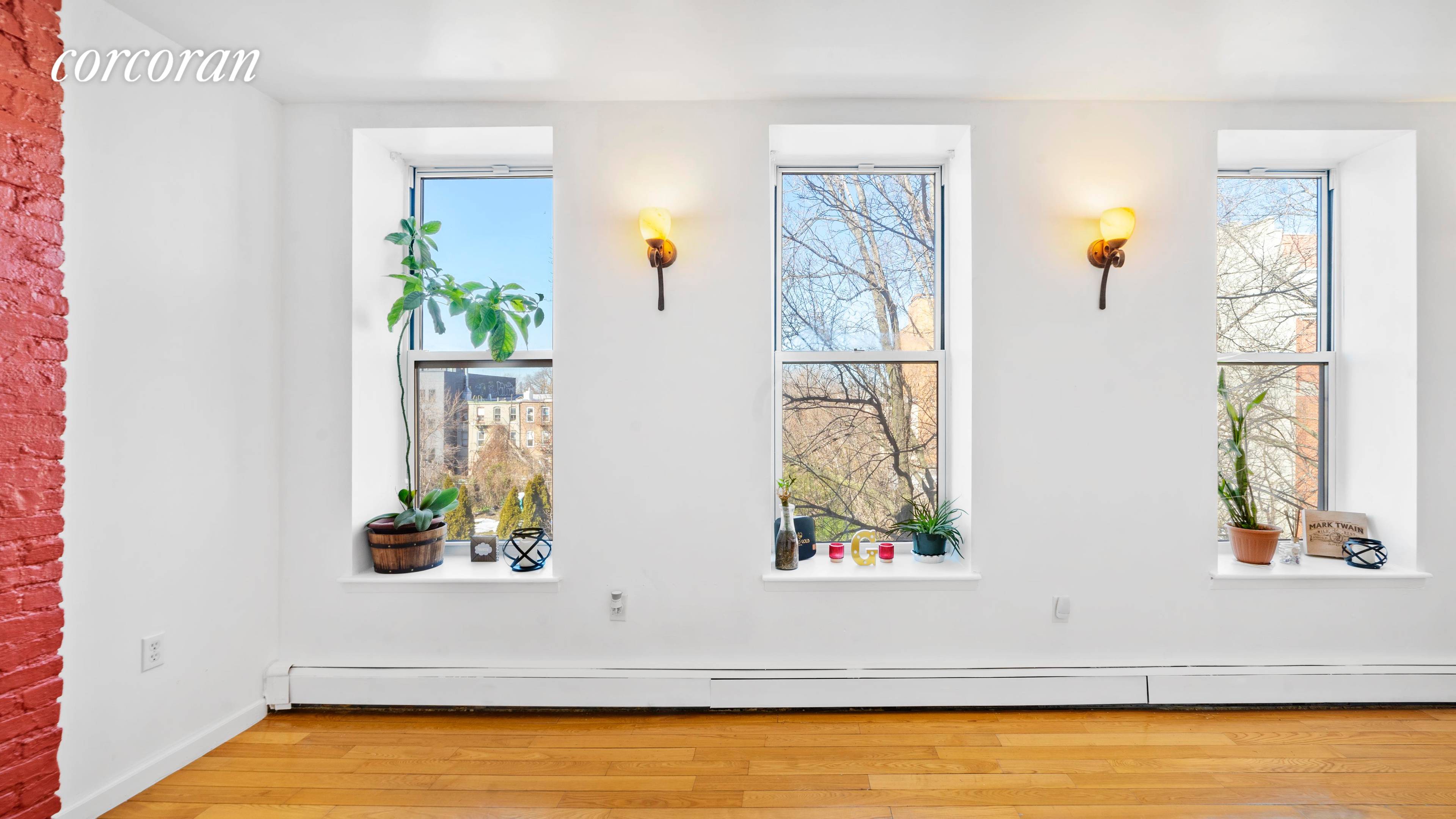 Come home to this true 3 bed on quiet and quaint Hull street in Bedford Stuyvesant.