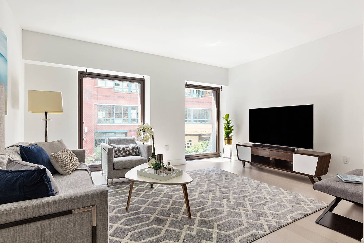 Inspired by the architecture of the Ladies Mile Historic District, Residence 203 at 55 West 17th fuses classic details with modern functionality.