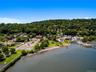 View of Piermont Village, community garden & marina.