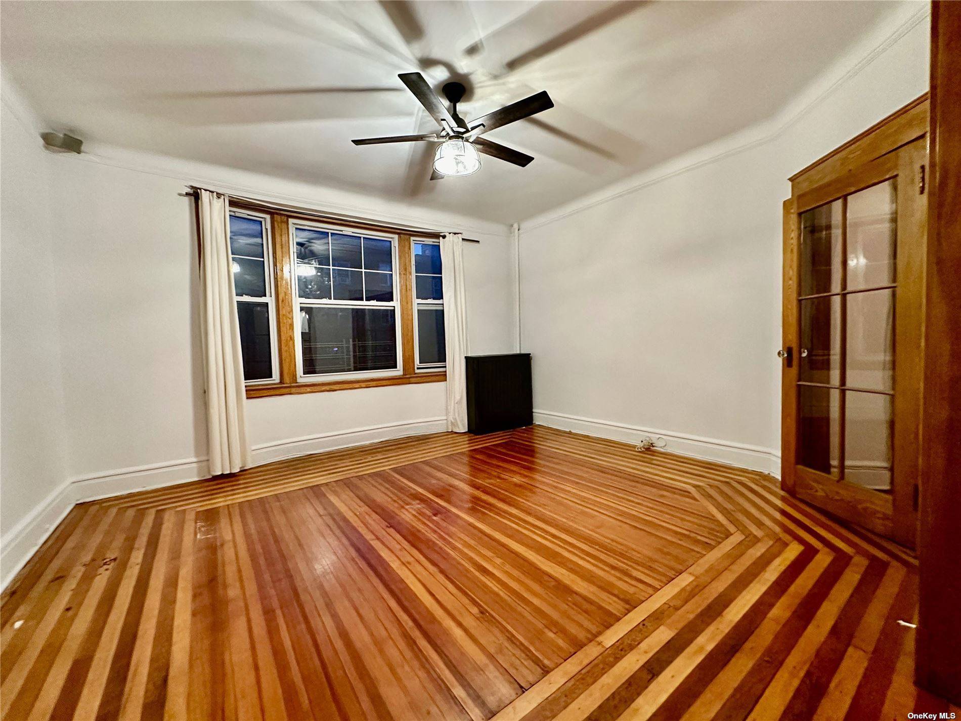This prewar two bedroom co op in Jackson Heights is a charming living space with some great features.