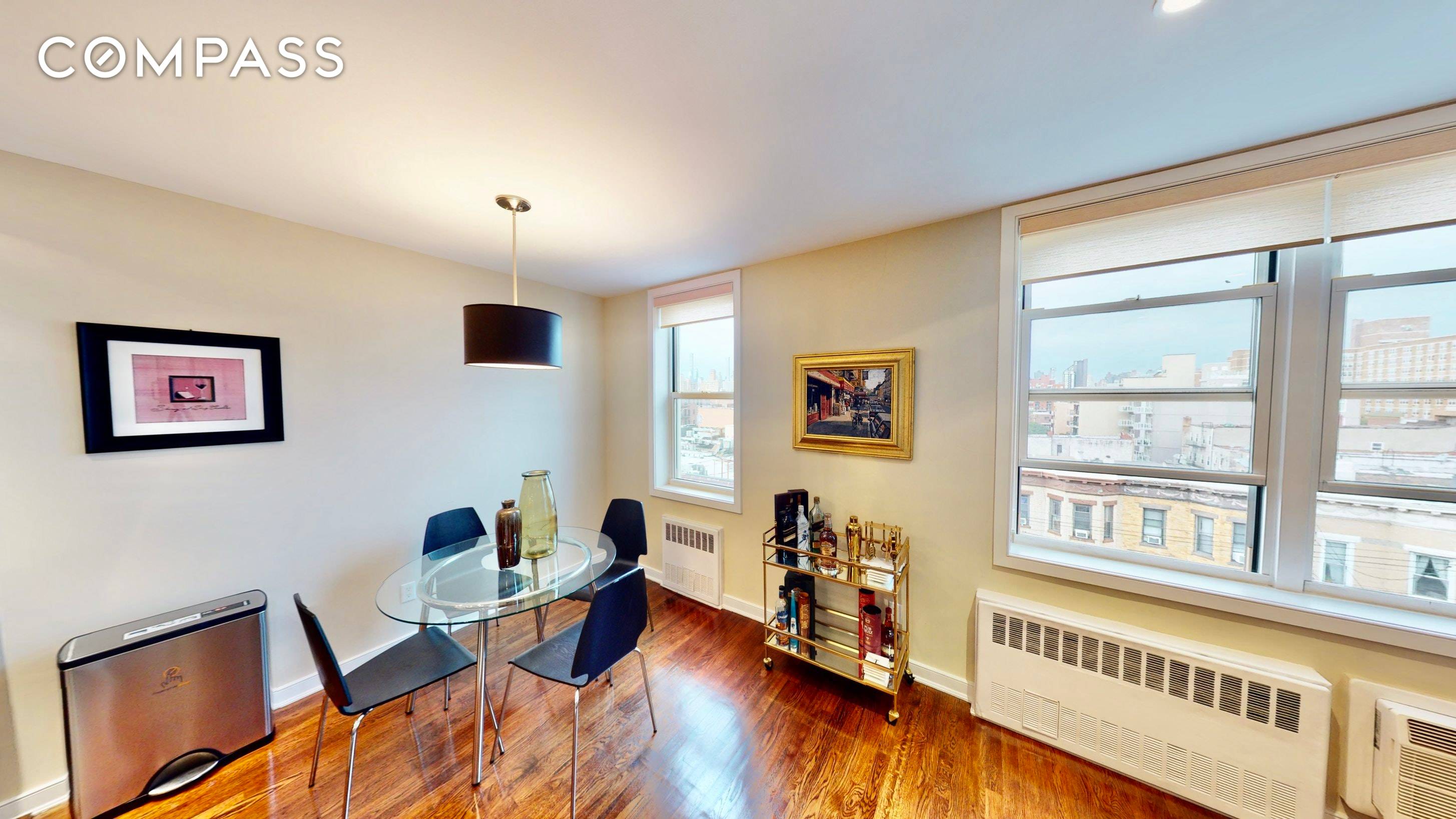Offering the perfect combination of quality and location this tastefully renovated bright 780 sq ft South West Facing one bedroom home in Astoria.