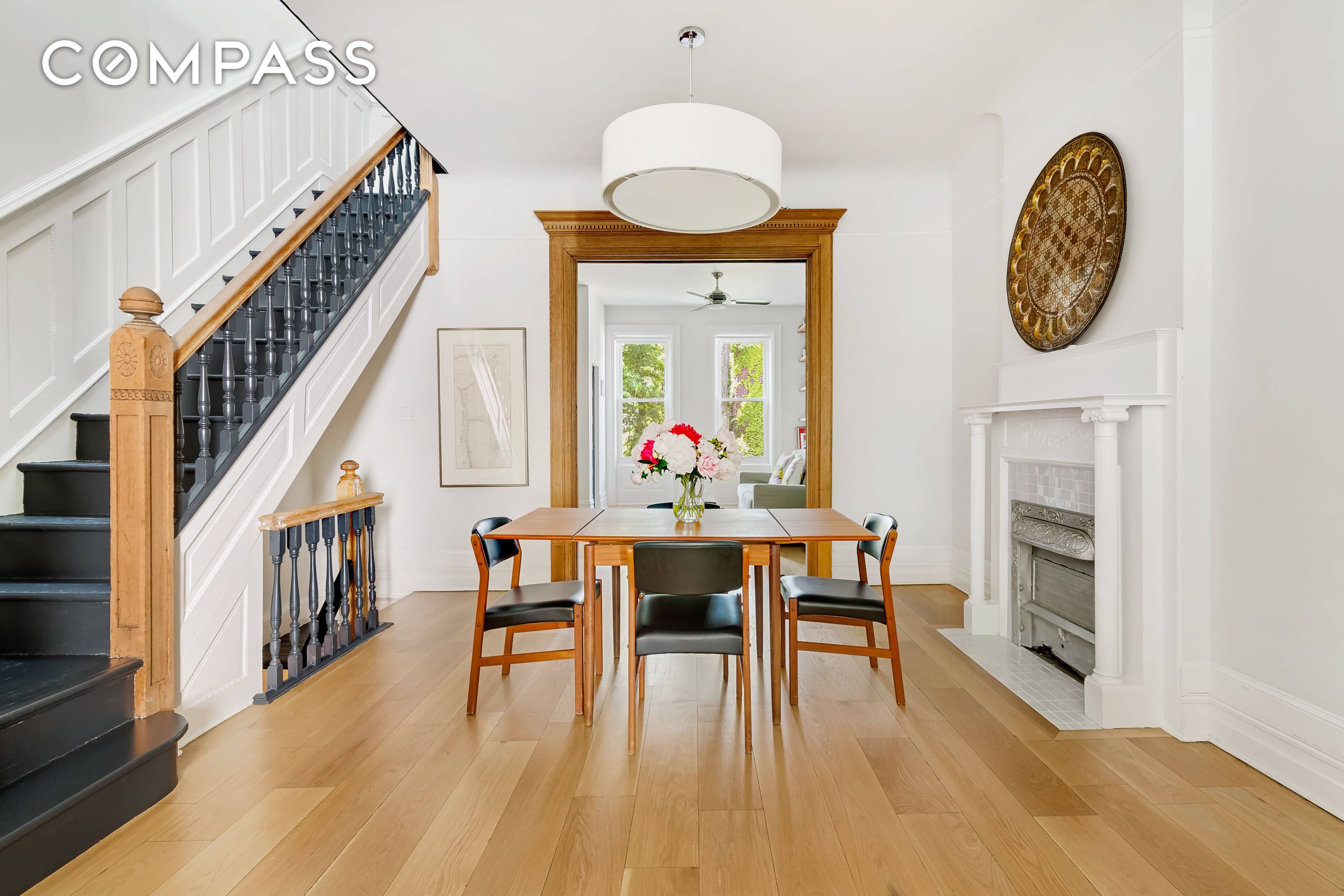Serenity and peace await you in this magnificently restored Crown Heights beauty !