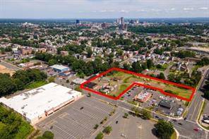 Prime redevelopment site near the busy intersection of Prospect Avenue and Kane Street on the West Hartford line.