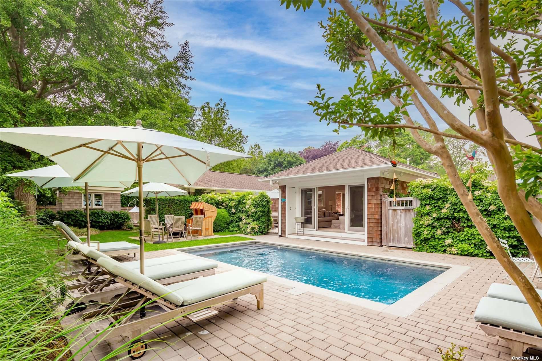 This updated and charming Hamptons ranch offers nearly 2100 square feet of turn key living space spread out conveniently across one level.