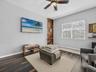 Loft with bamboo flooring