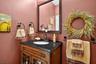 powder room first floor