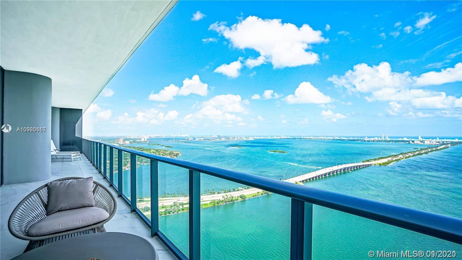 Luxury has been re imagined in this direct bay front sky Penthouse fully turnkey finely equipped by Artefacto.