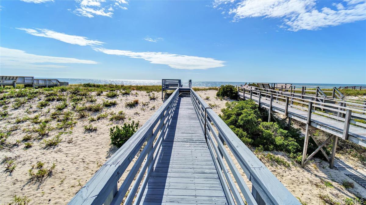 Private walkway to the ocean beach
