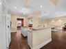 Open concept kitchen