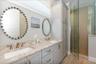 Bedroom #4 mid level en suite bathroom