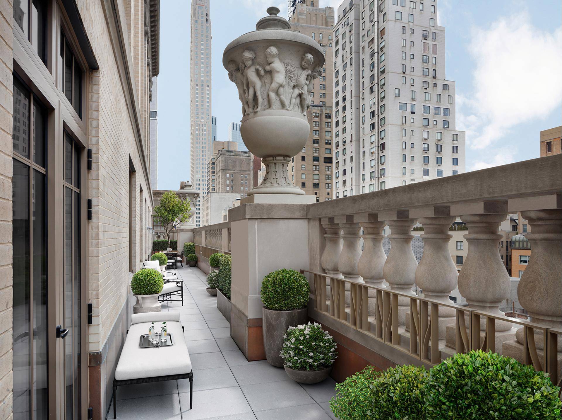 Landmark Residence 16N presents an extraordinary opportunity to reside in historic Steinway Hall at 111 West 57th Street.