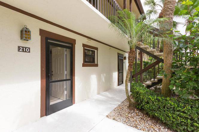 This 2 Bedroom 2 Bath Apartment is safe and secure in the gated guarded Palm Beach Polo development.