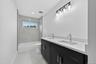 #5 Double vanity with expresso vanity