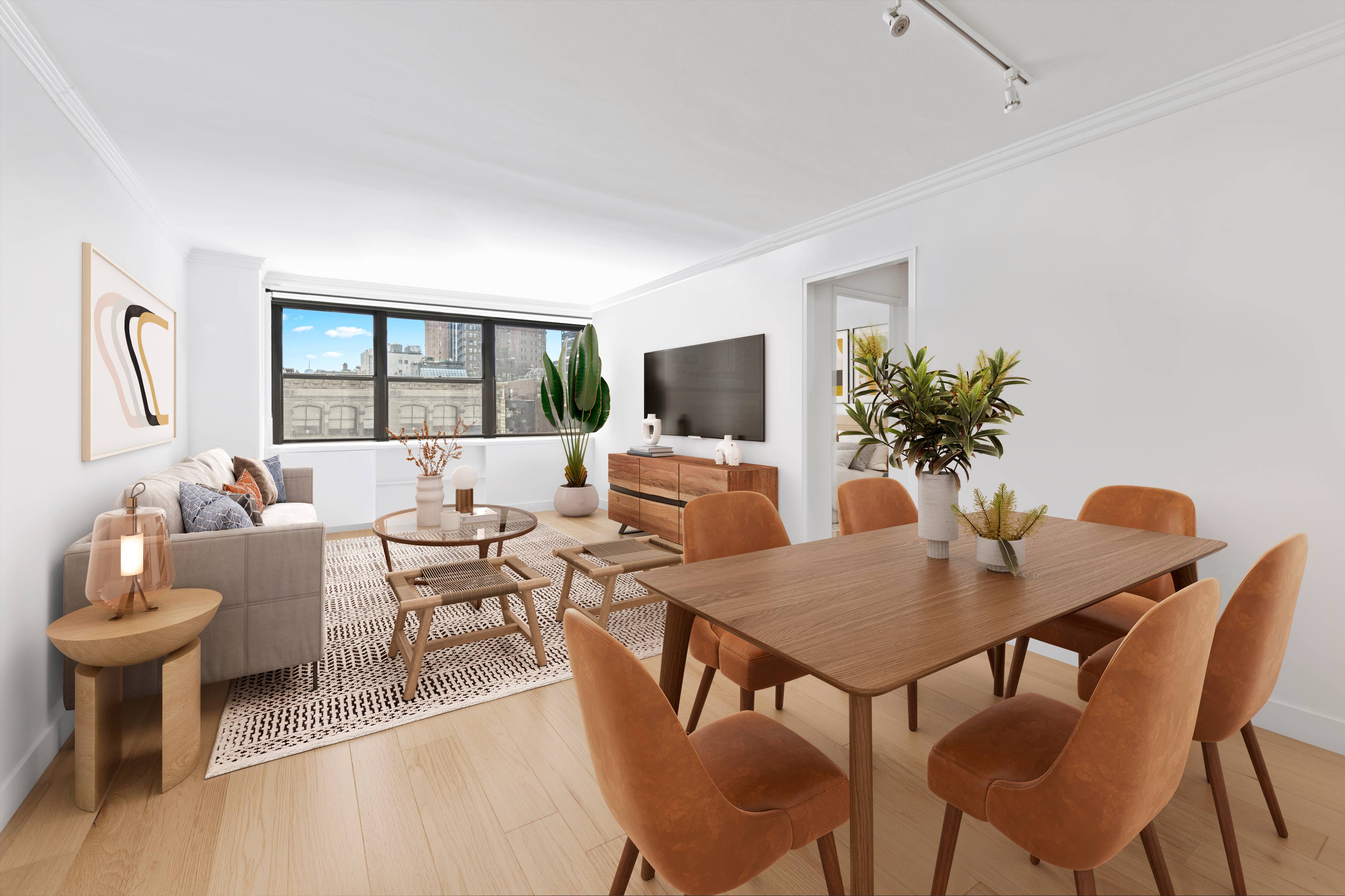 This spacious, sun drenched, and renovated turn key one bedroom residence has everything you need for great quality of life in the heart of coveted Union Square.