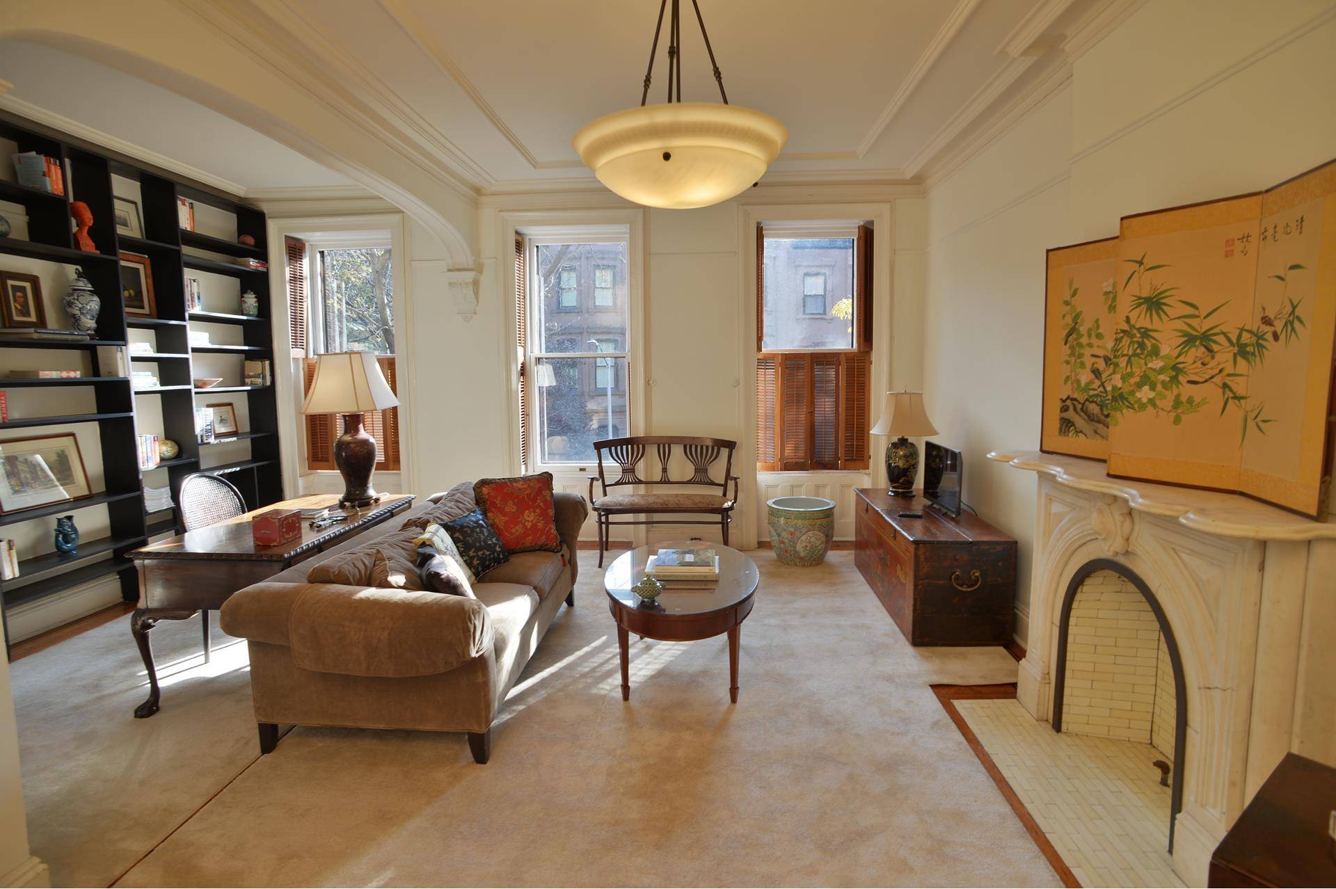 Enjoy the luxury of space and style this elegant home in the North Slope one block from Grand Army Plaza and Prospect Park.