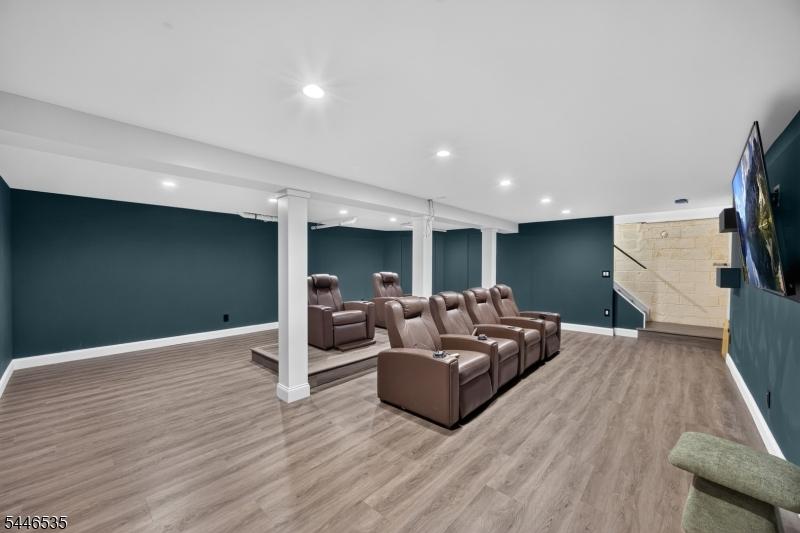 Theater Room in Basement