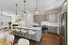Kitchen, Living and Dining “virtually staged”