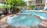 Luxury pool and spa